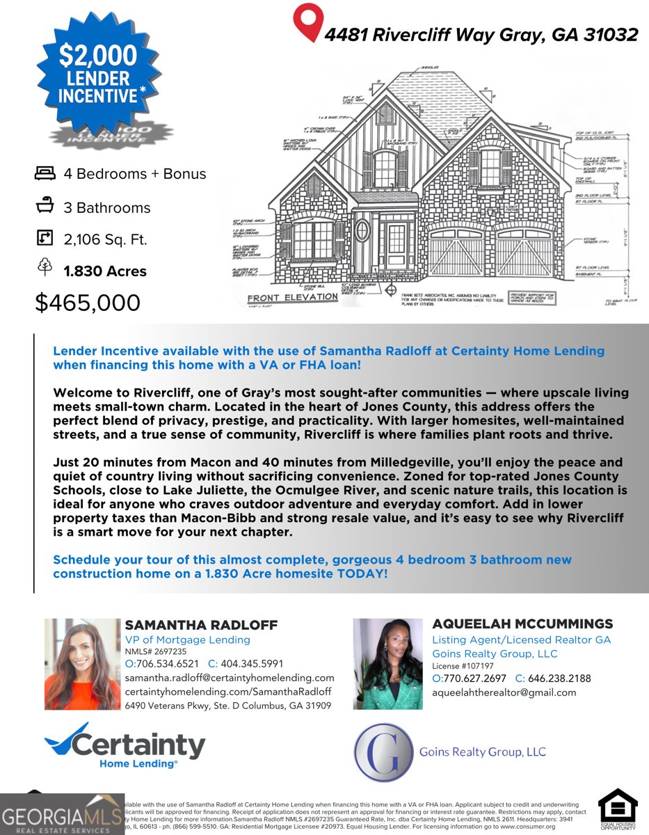 4481 Rivercliff Way Gray - 4