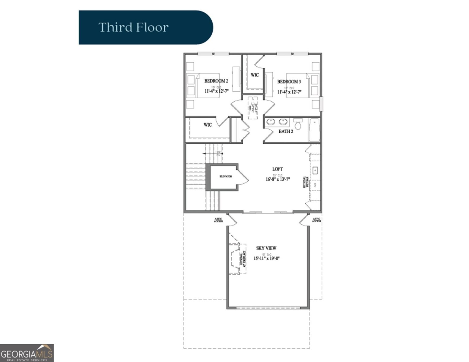 UNIT P69 Aster Skyview Greensboro - 12