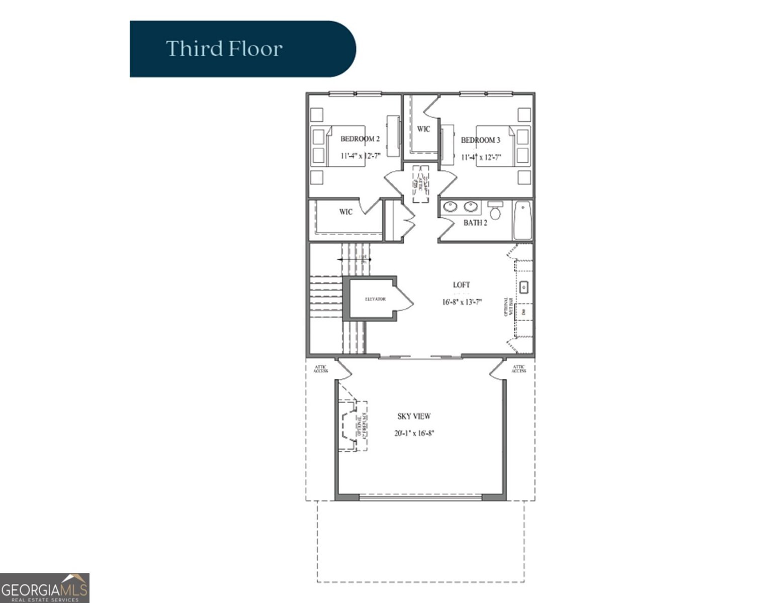 UNIT P70 Aster Skyview Greensboro - 12