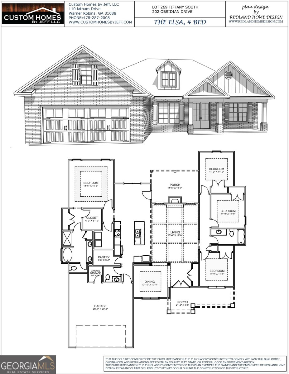 202 Obsidian Drive Perry - 1