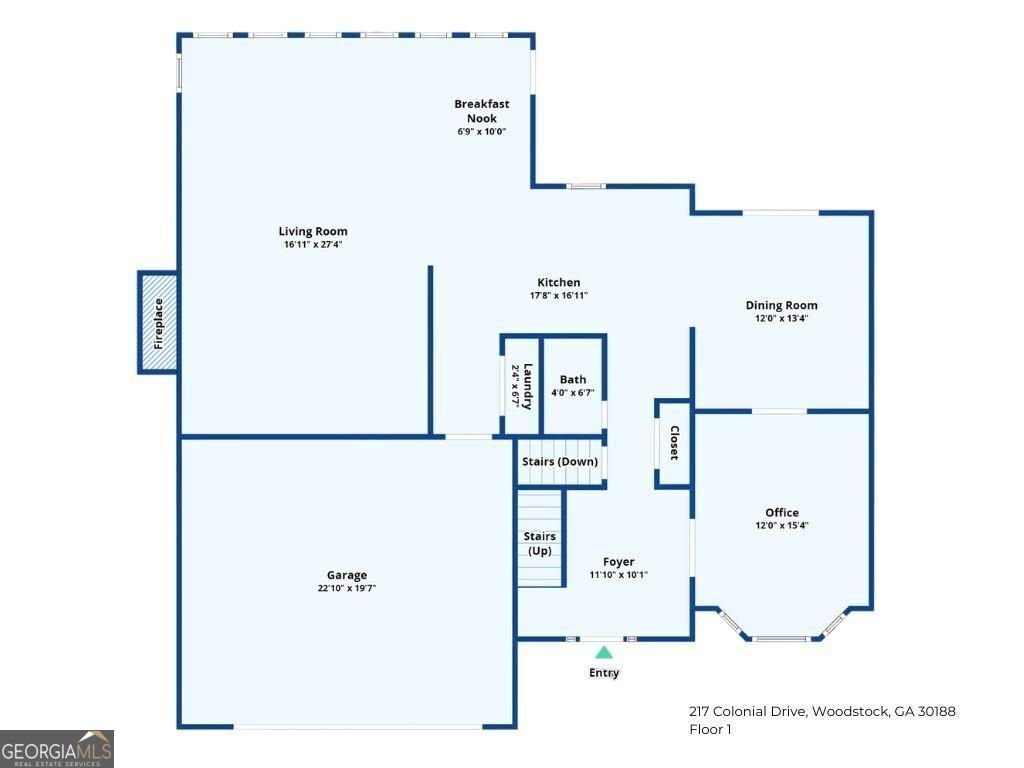 217 Colonial Drive Woodstock - 46