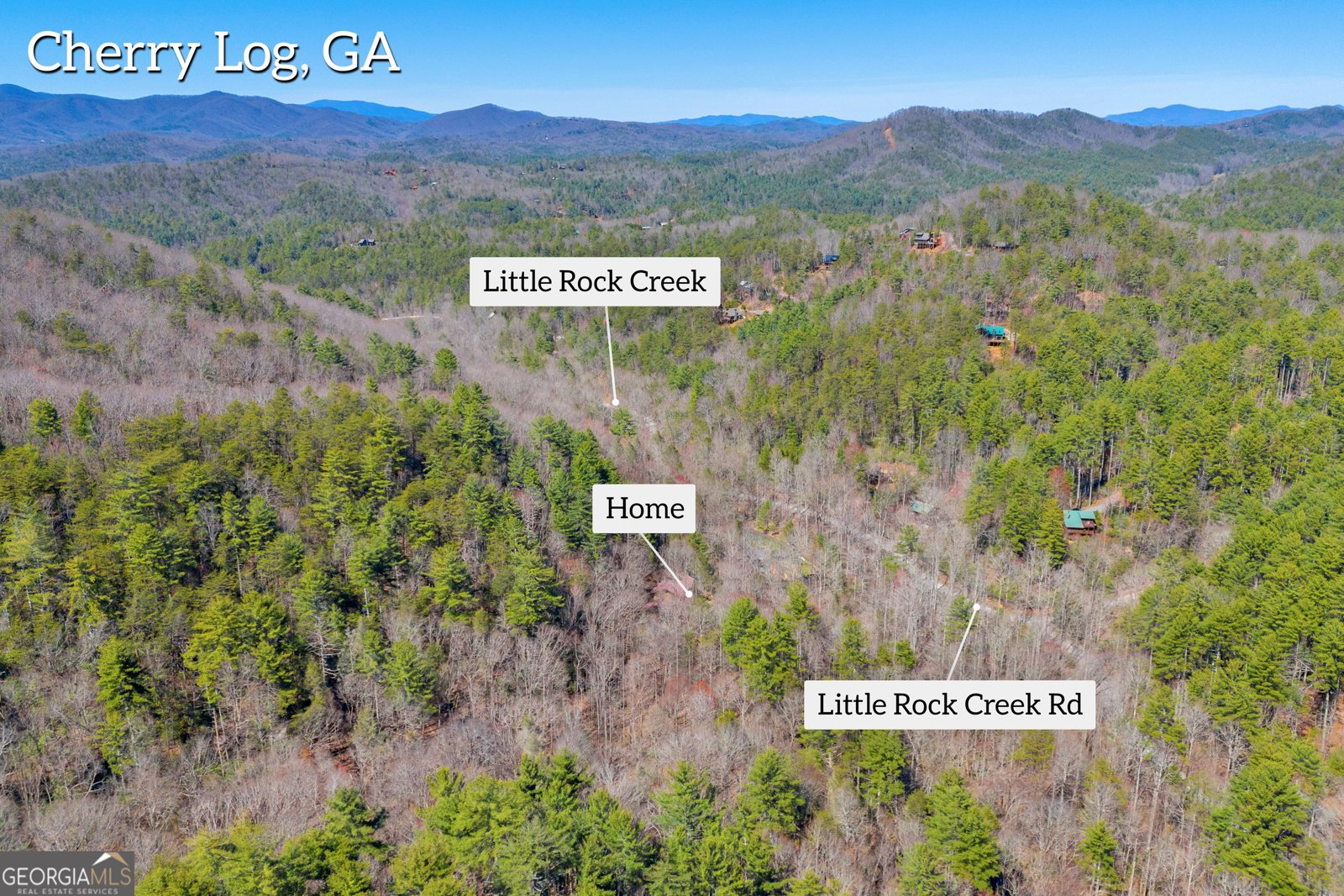 740 Little Rock Creek Road Cherry Log - 88