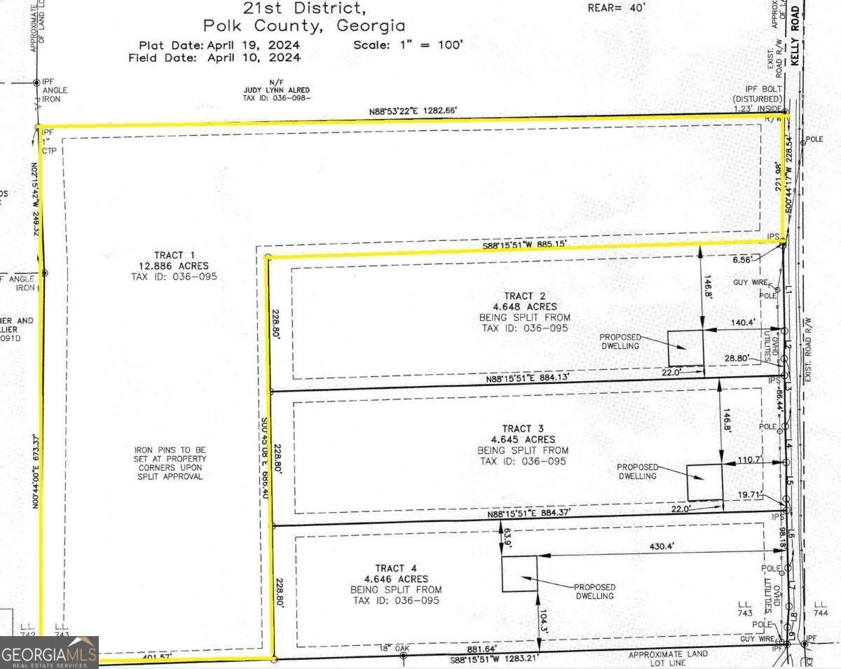 TRACT1 Kelly Road Cedartown - 2