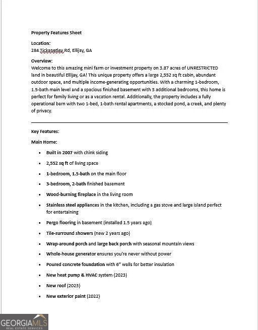 284 Tickanetley Road Ellijay - 49