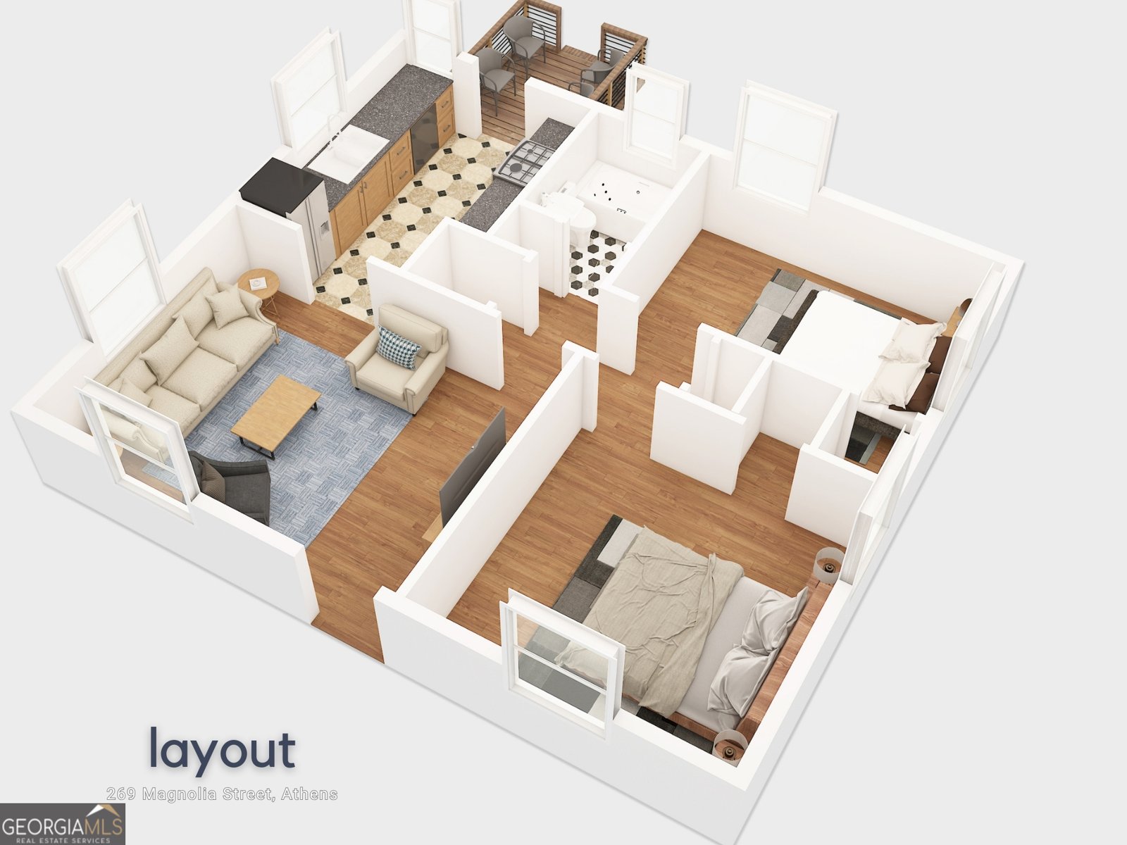 269 Magnolia Street Athens - 14