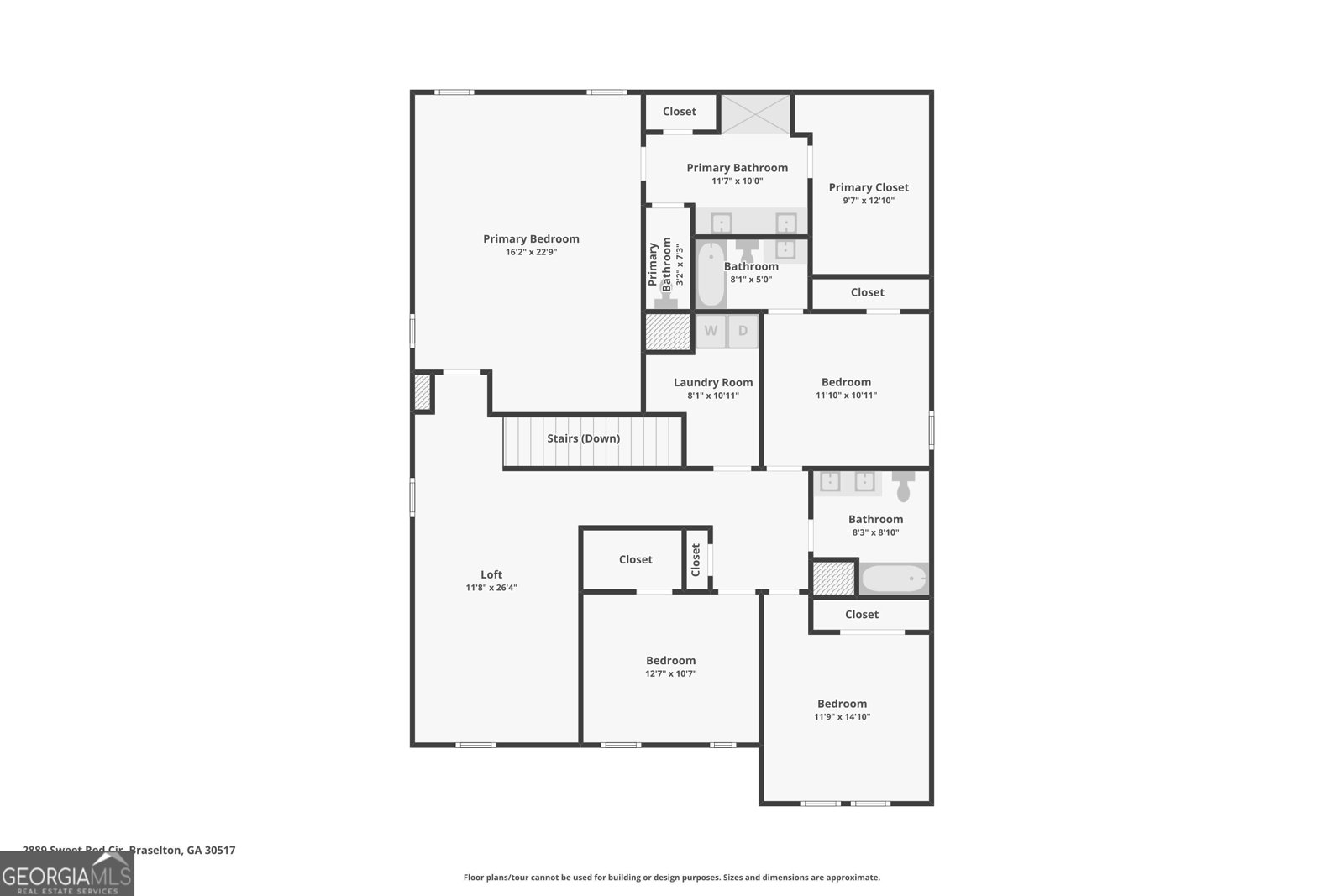 2889 SWEET RED CIRCLE Circle Braselton - 47