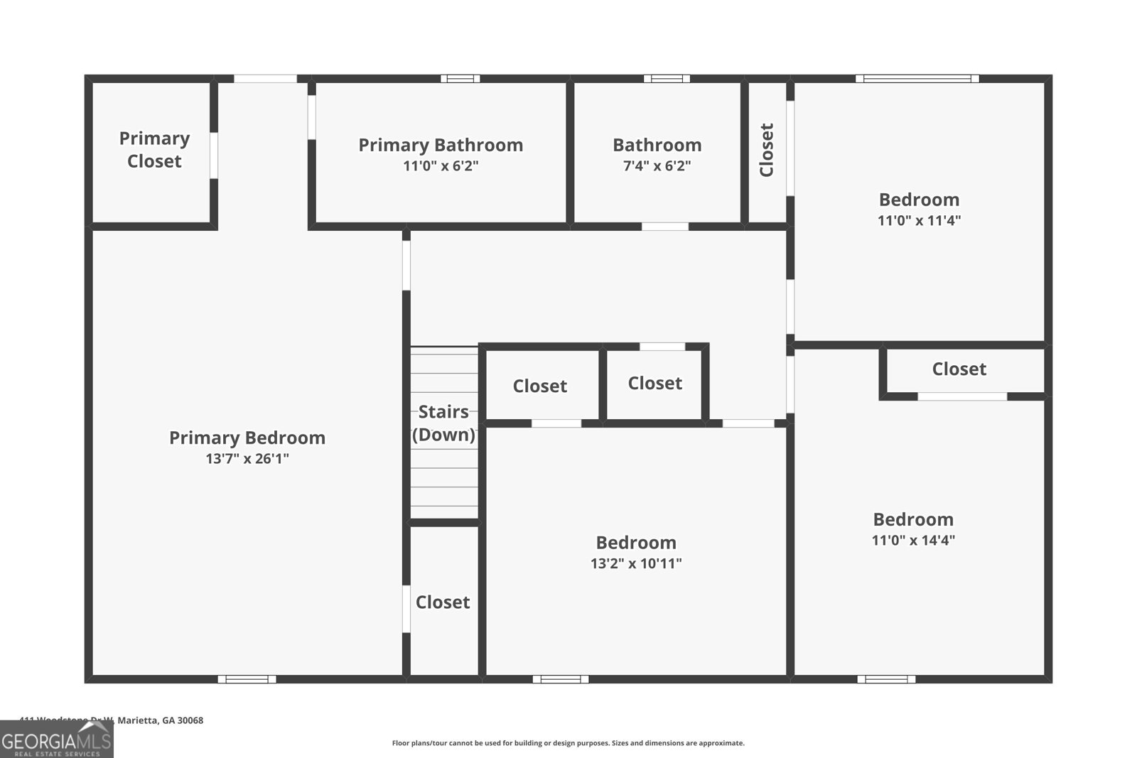 411 Woodstone West Drive Marietta - 53