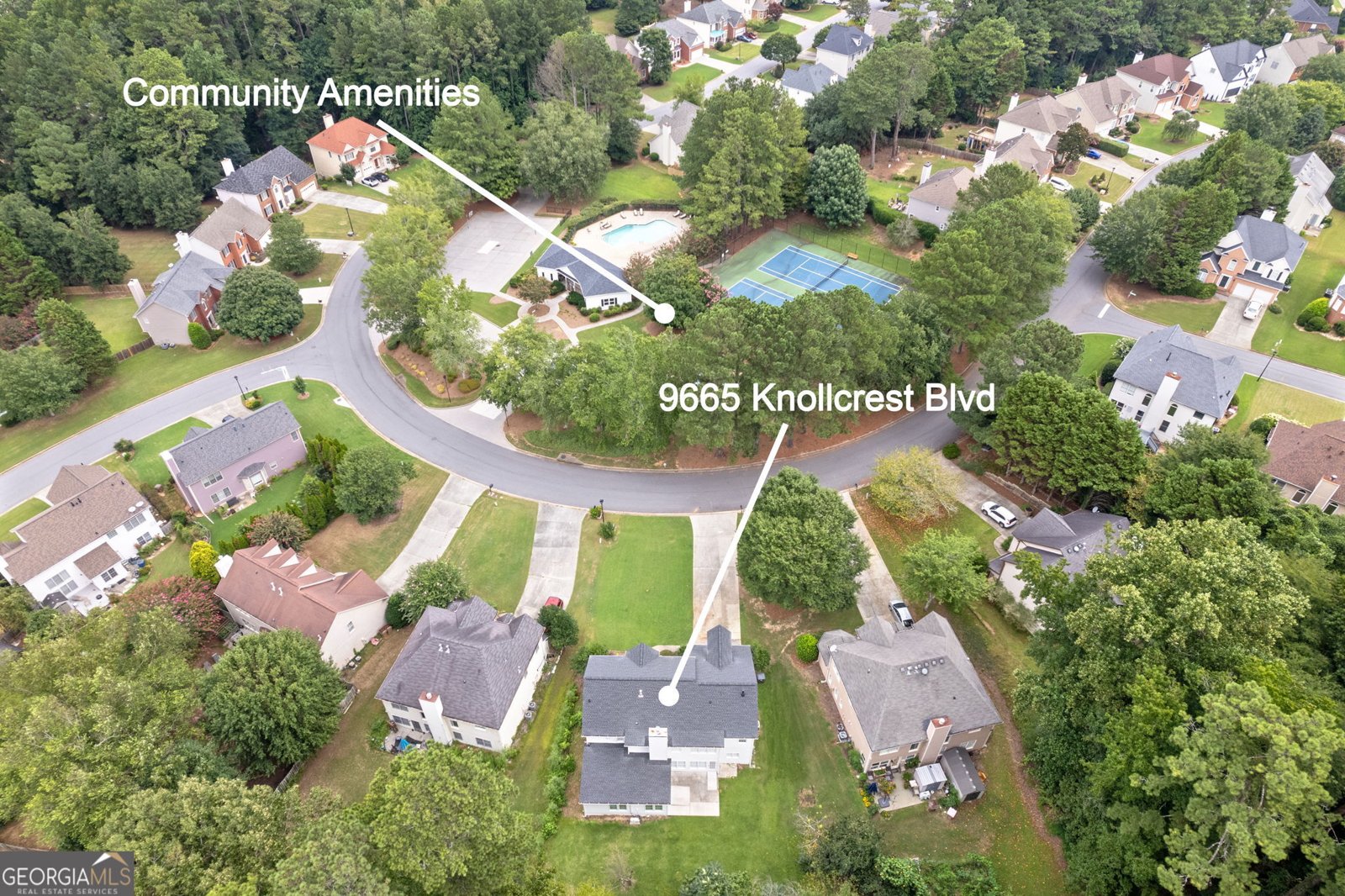 9665 Knollcrest Boulevard Alpharetta - 2