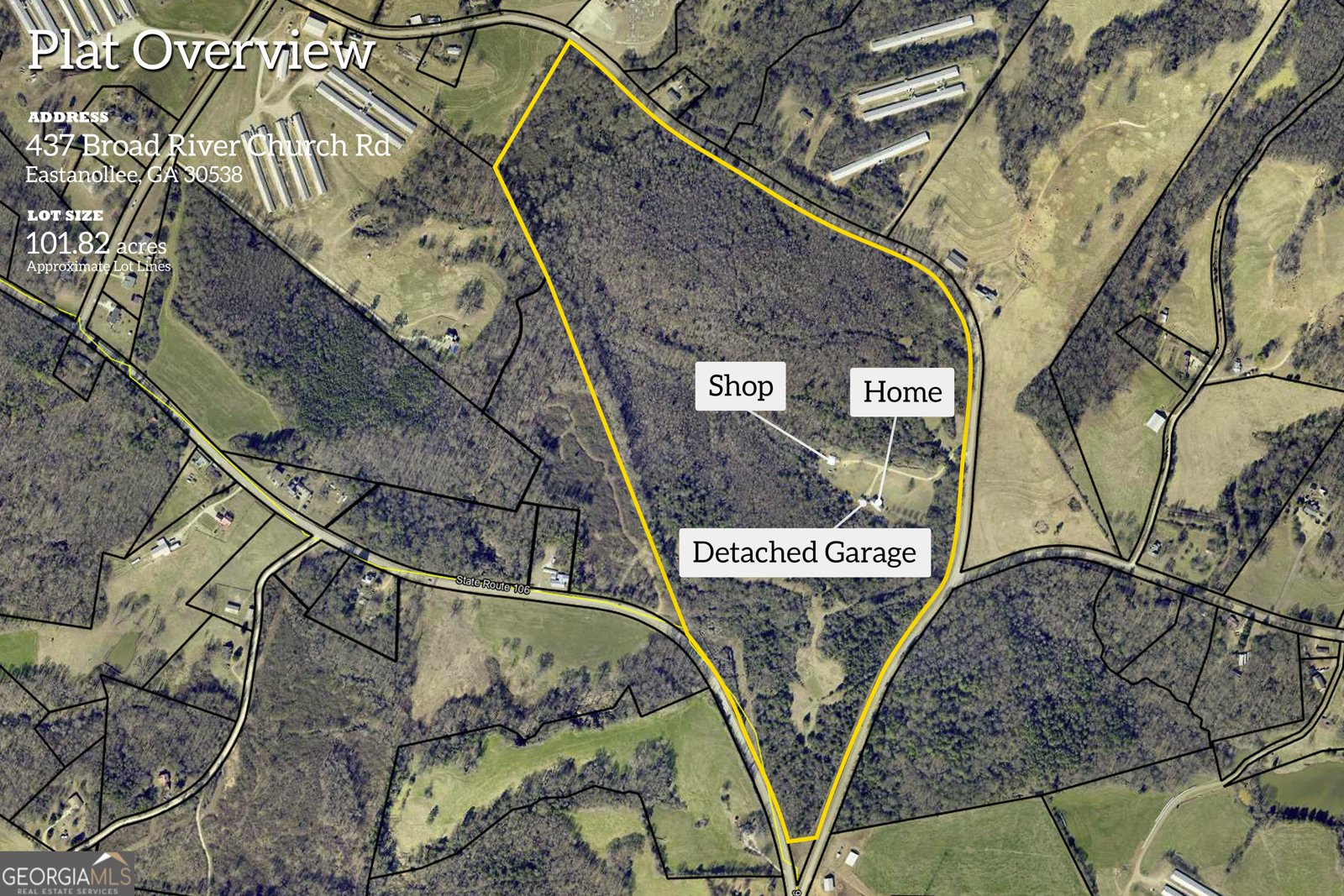 437 Broad River Church Road Eastanollee - 86