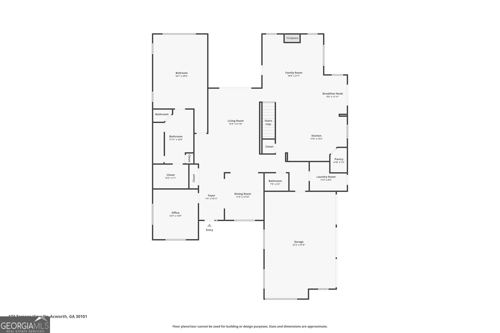 173 TERRACE VIEW Drive Acworth - 66