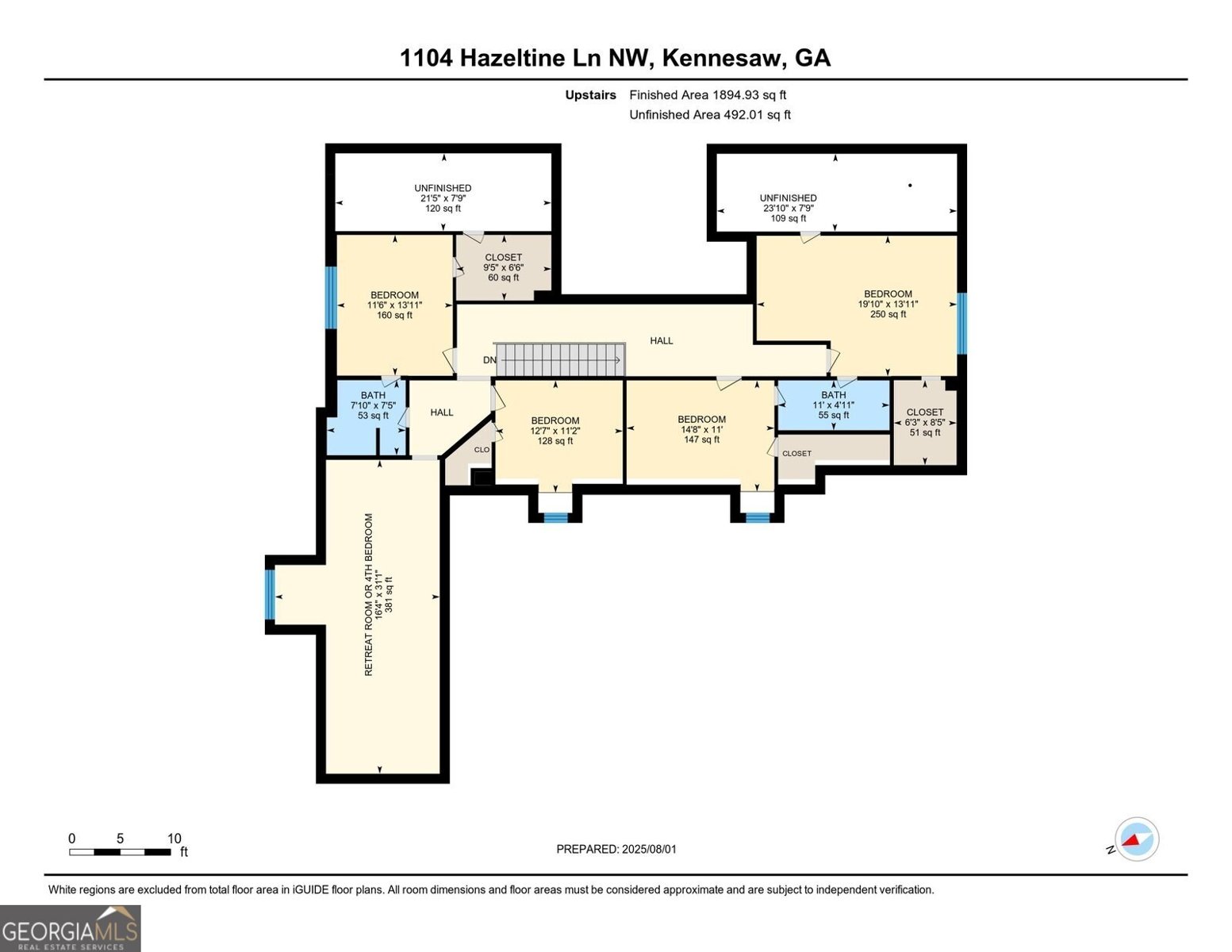 1104 HAZELTINE Lane Kennesaw - 44