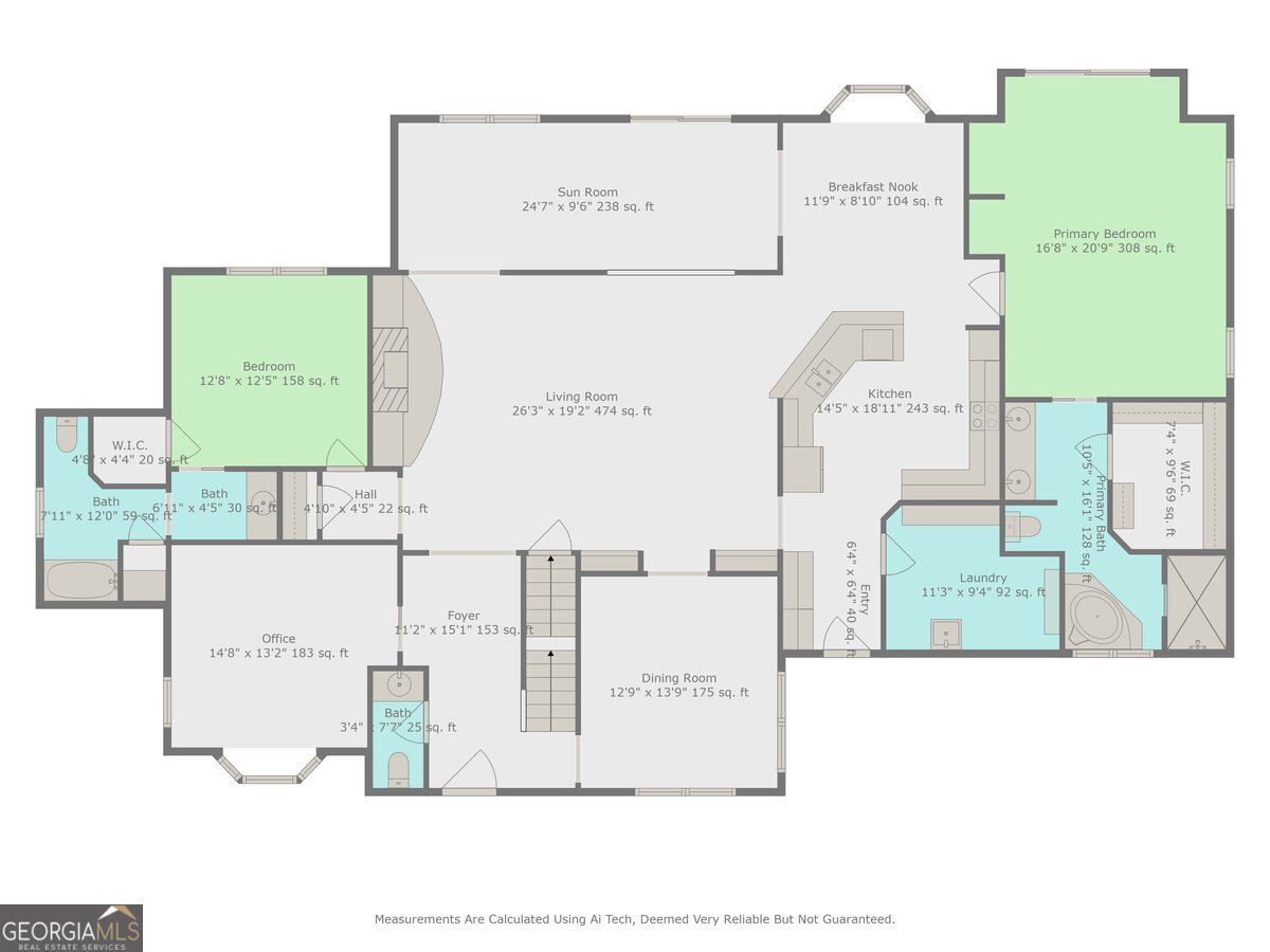 116 Woolsey Creek Trail Fayetteville - 3