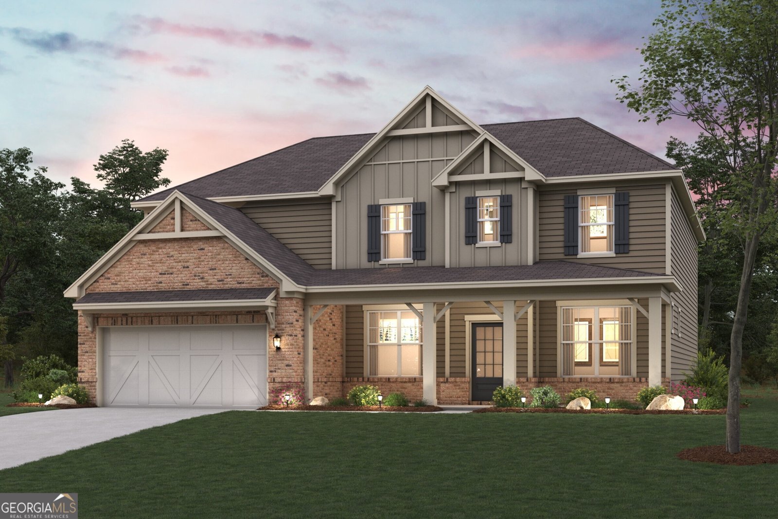 6815 Settingdown Creek Drive Dawsonville - 1