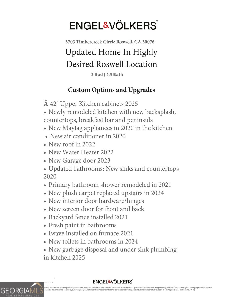 3703 Timbercreek Circle Roswell - 48