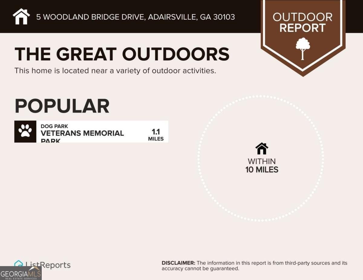 5 WOODLAND BRIDGE Drive Adairsville - 29