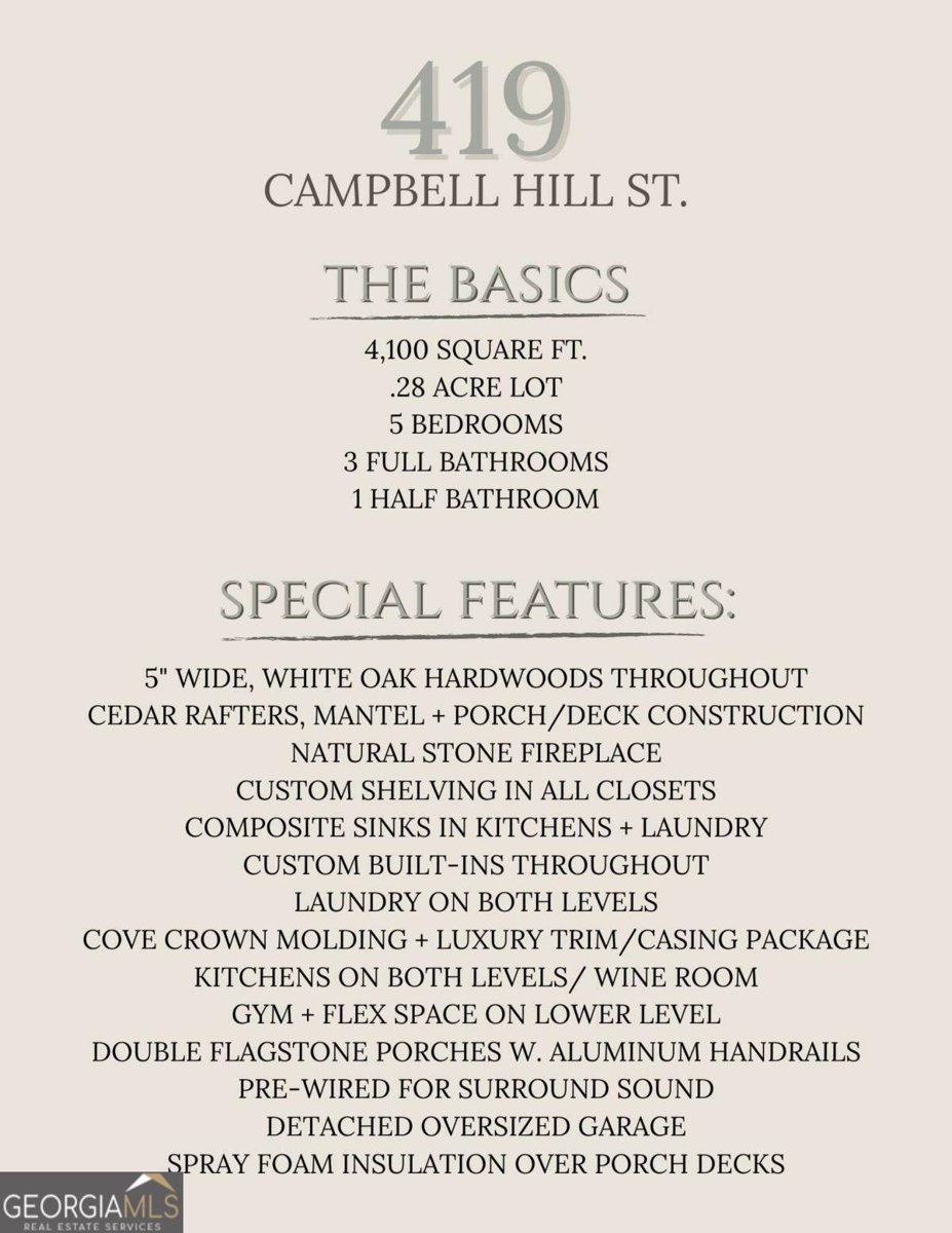419 Campbell Hill Street Marietta - 23