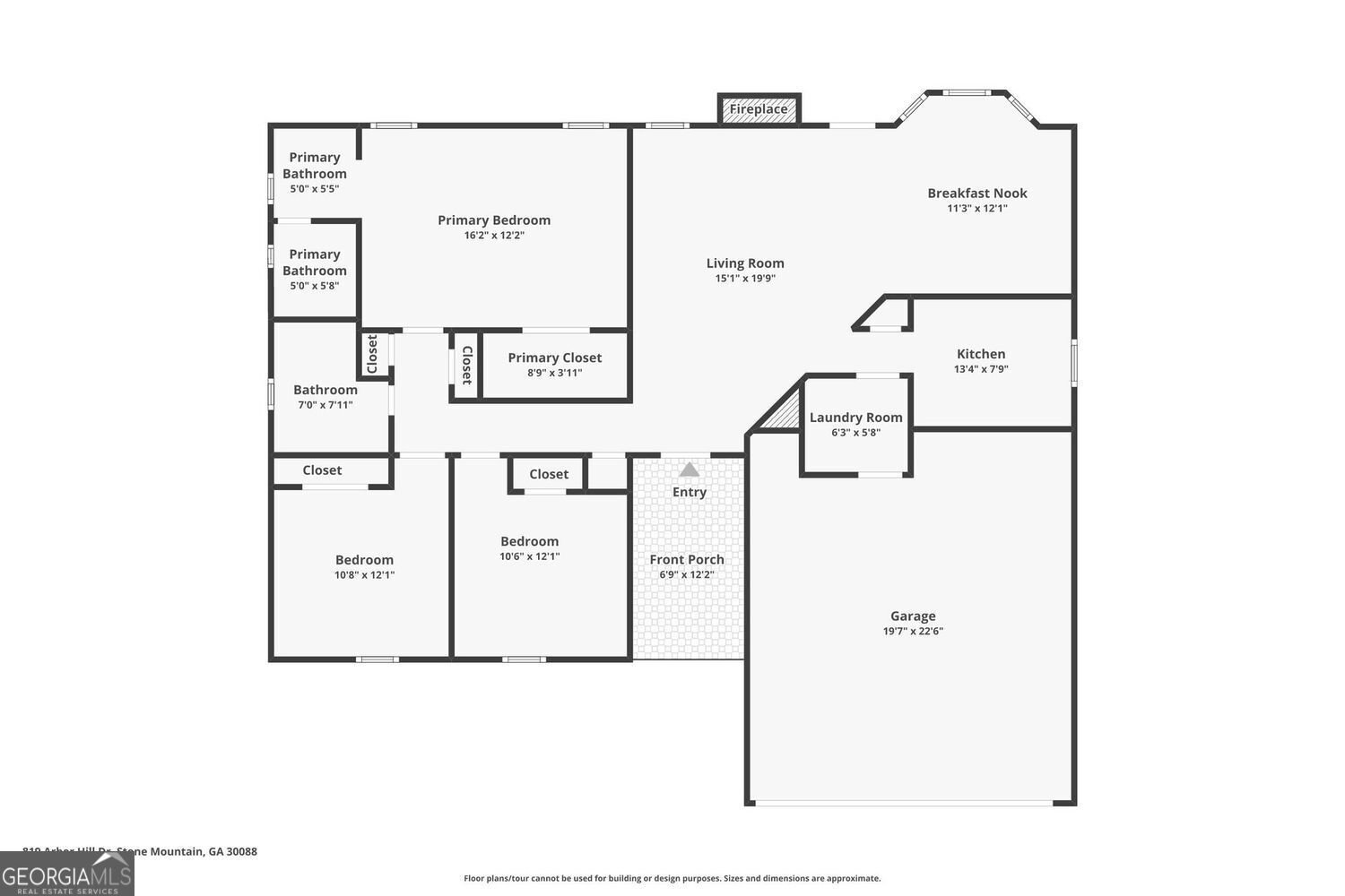 819 Arbor Hill Drive Stone Mountain - 2