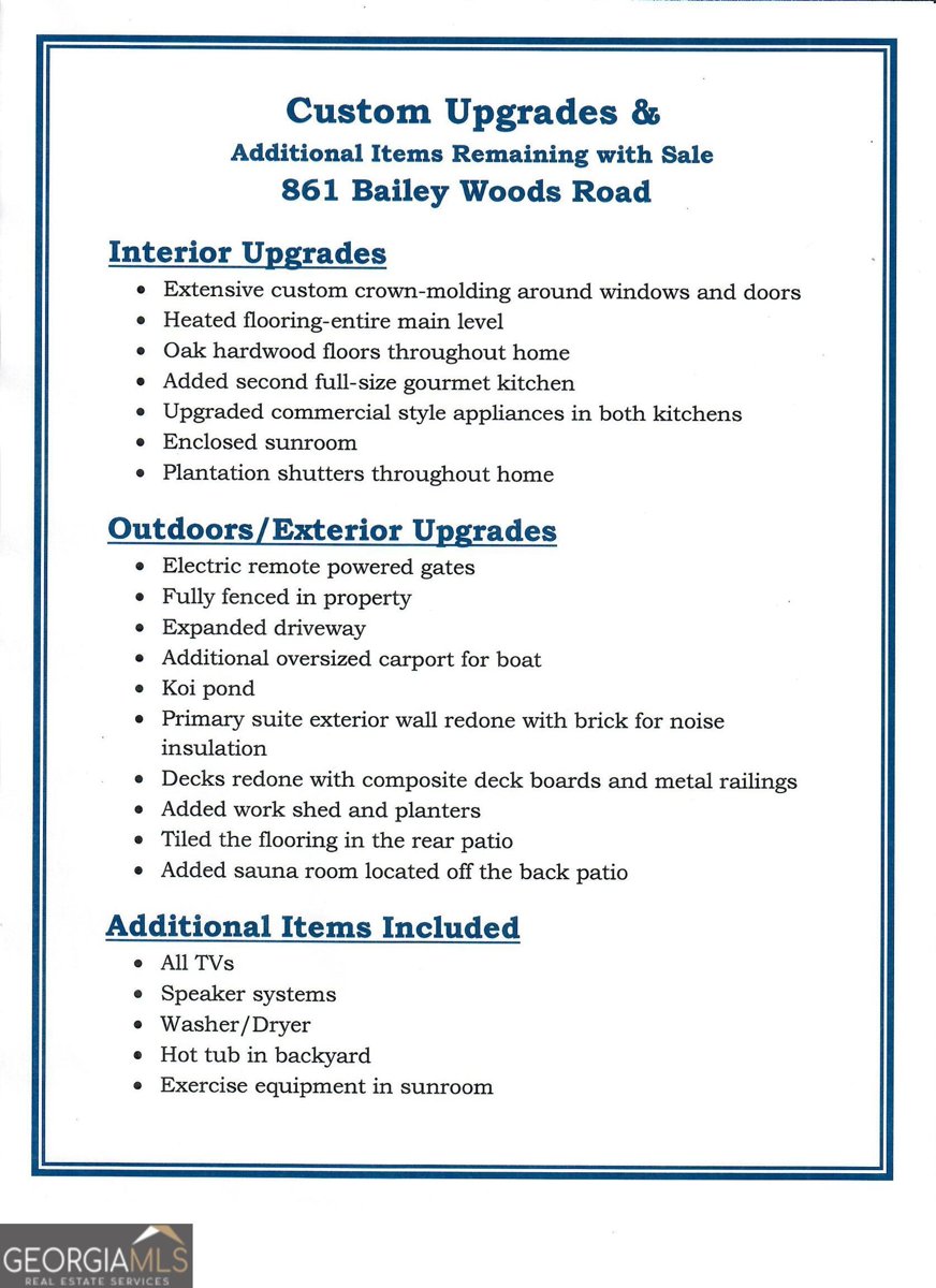 861 Bailey Woods Road Dacula - 68