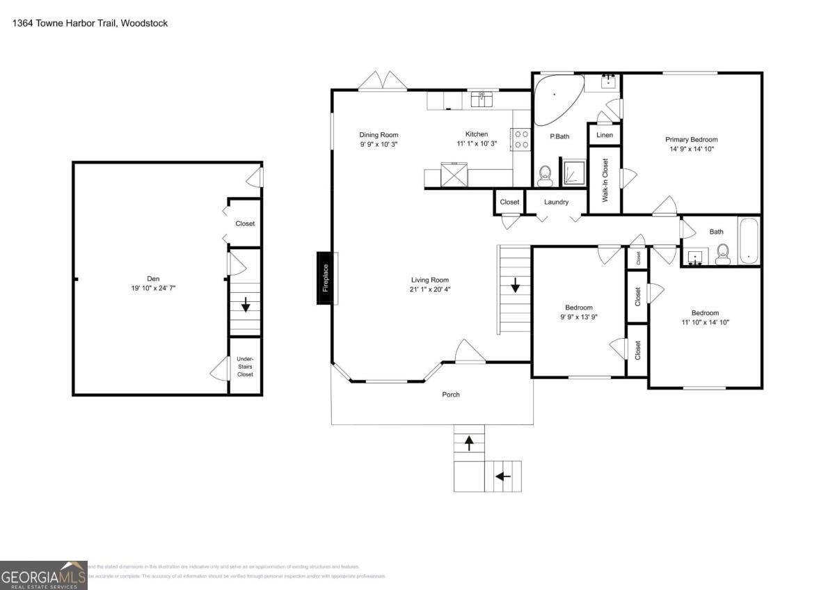 1364 Towne Harbor Trail Woodstock - 14
