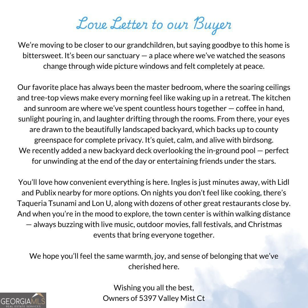 5397 Valley Mist Court Peachtree Corners - 1