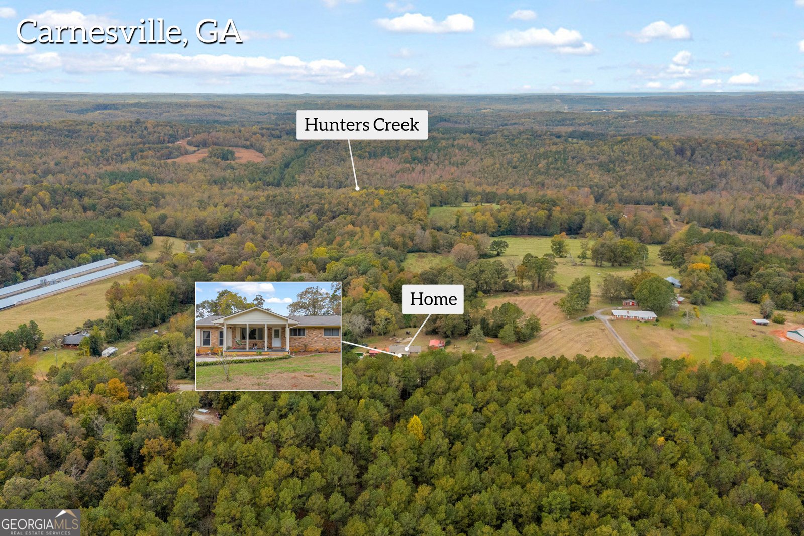 2845 Hunters Creek Road Carnesville - 39