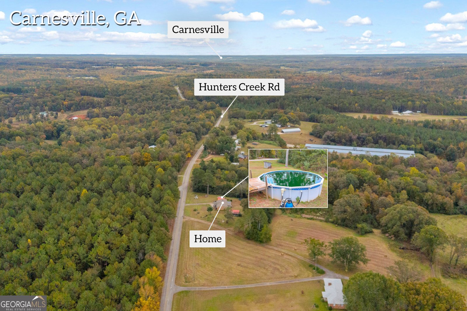 2845 Hunters Creek Road Carnesville - 45