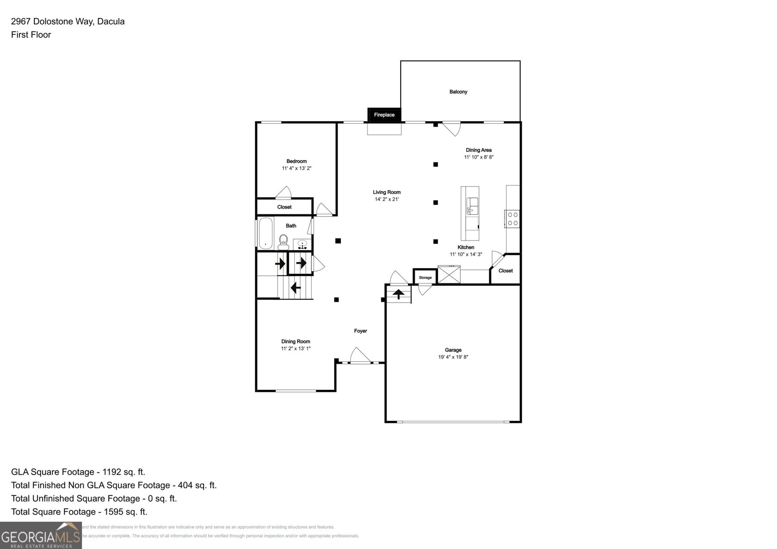 2967 Dolostone Way Dacula - 1