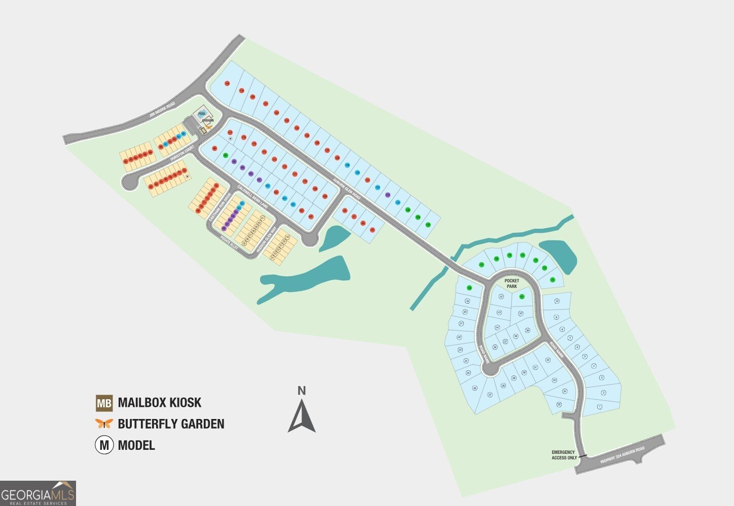 3197 Eastham Run Drive Dacula - 30
