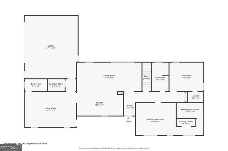 165 N MOURNING DOVE Drive Fayetteville - 46