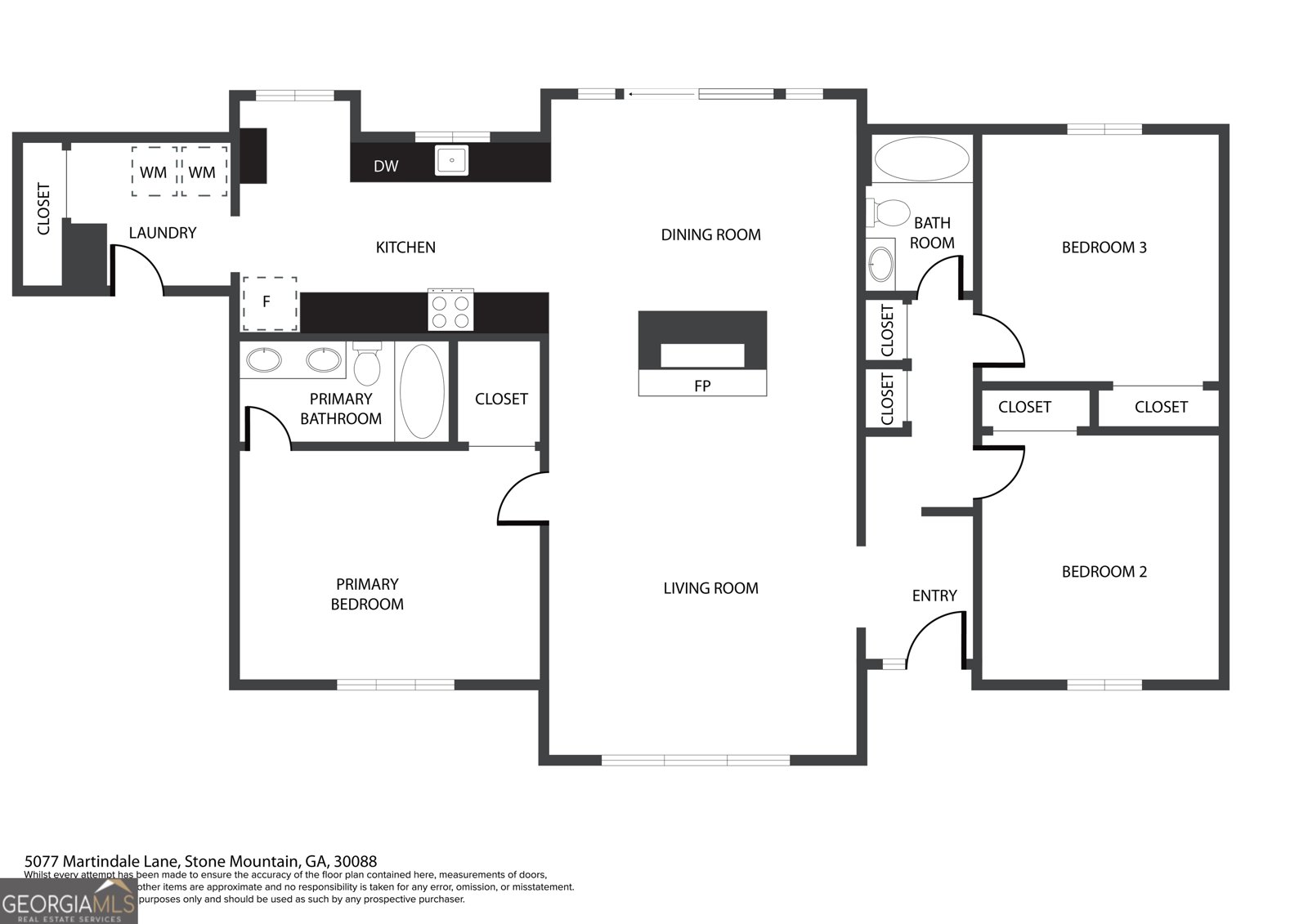 5077 Martindale Lane Stone Mountain - Photo 14