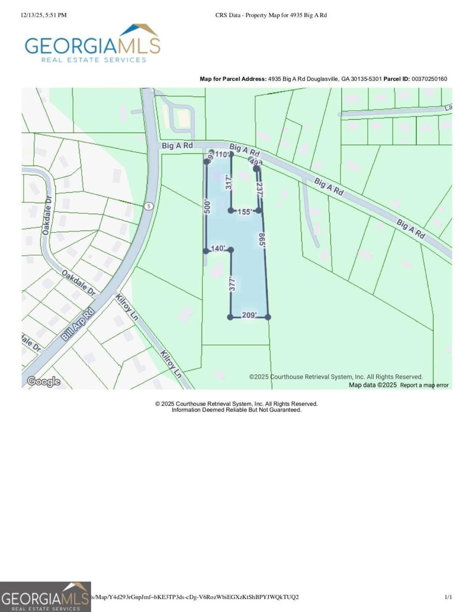 4935 Big A Road Douglasville - 75