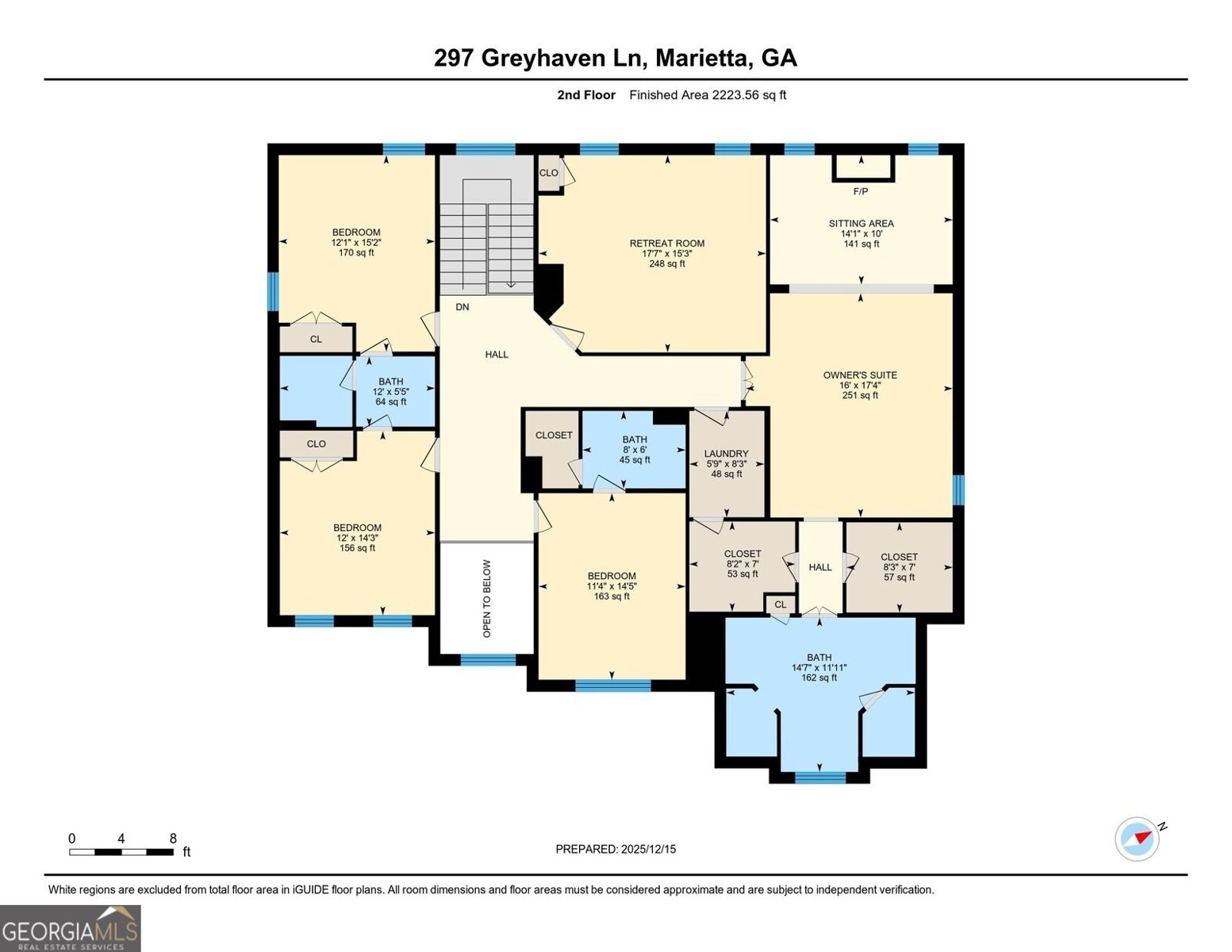 297 GREYHAVEN LN Marietta - 87