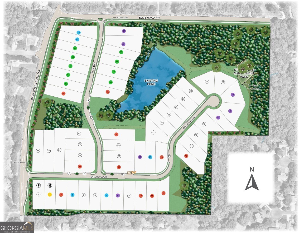 3208 Danlow Court Kennesaw - Photo 39