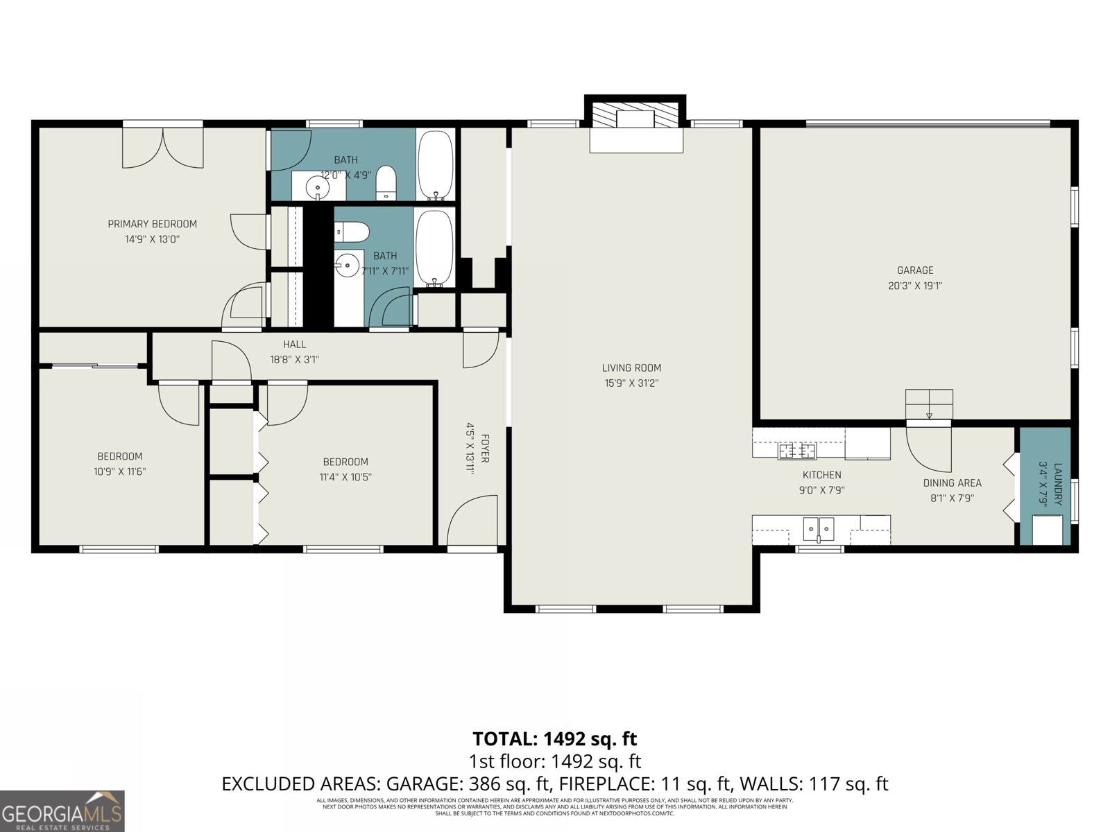 2736 WHISPER Trail Douglasville - Photo 46