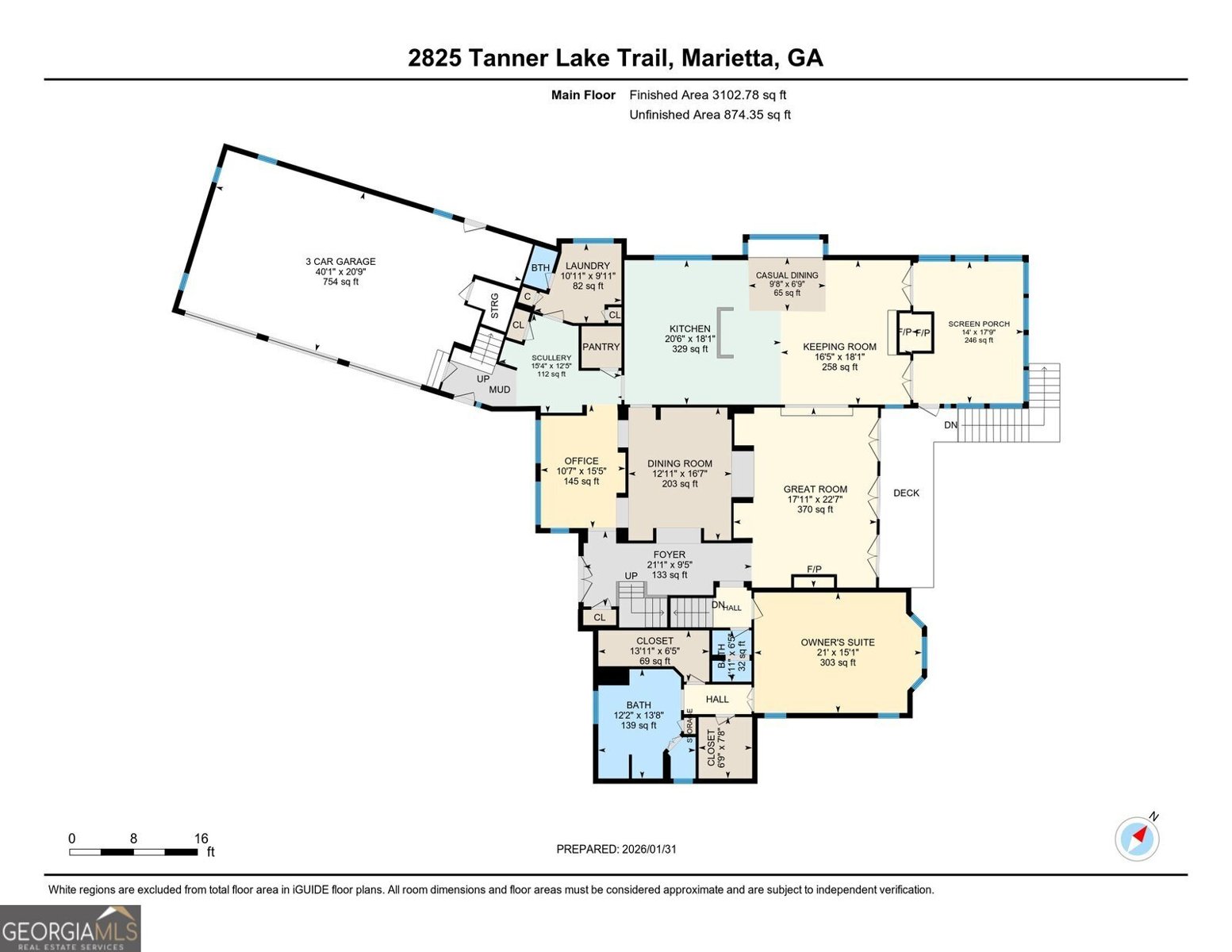 2825 Tanner Lake Trail Marietta - Photo 106