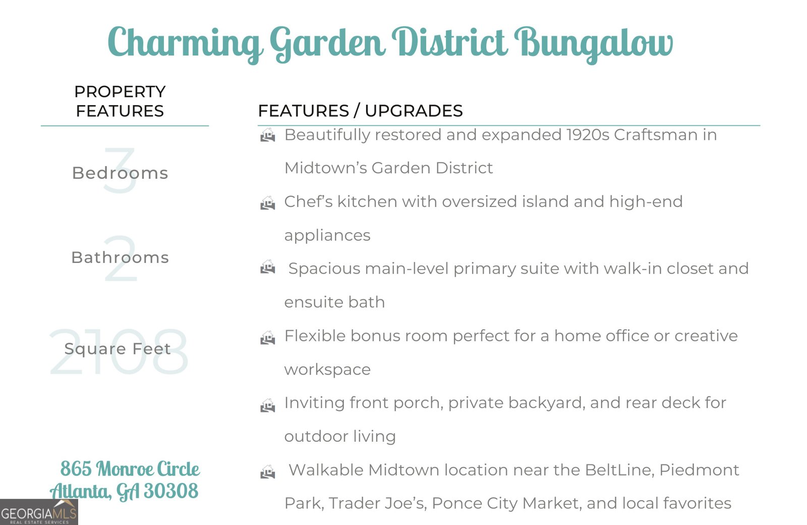 865 Monroe Circle Atlanta - Photo 6