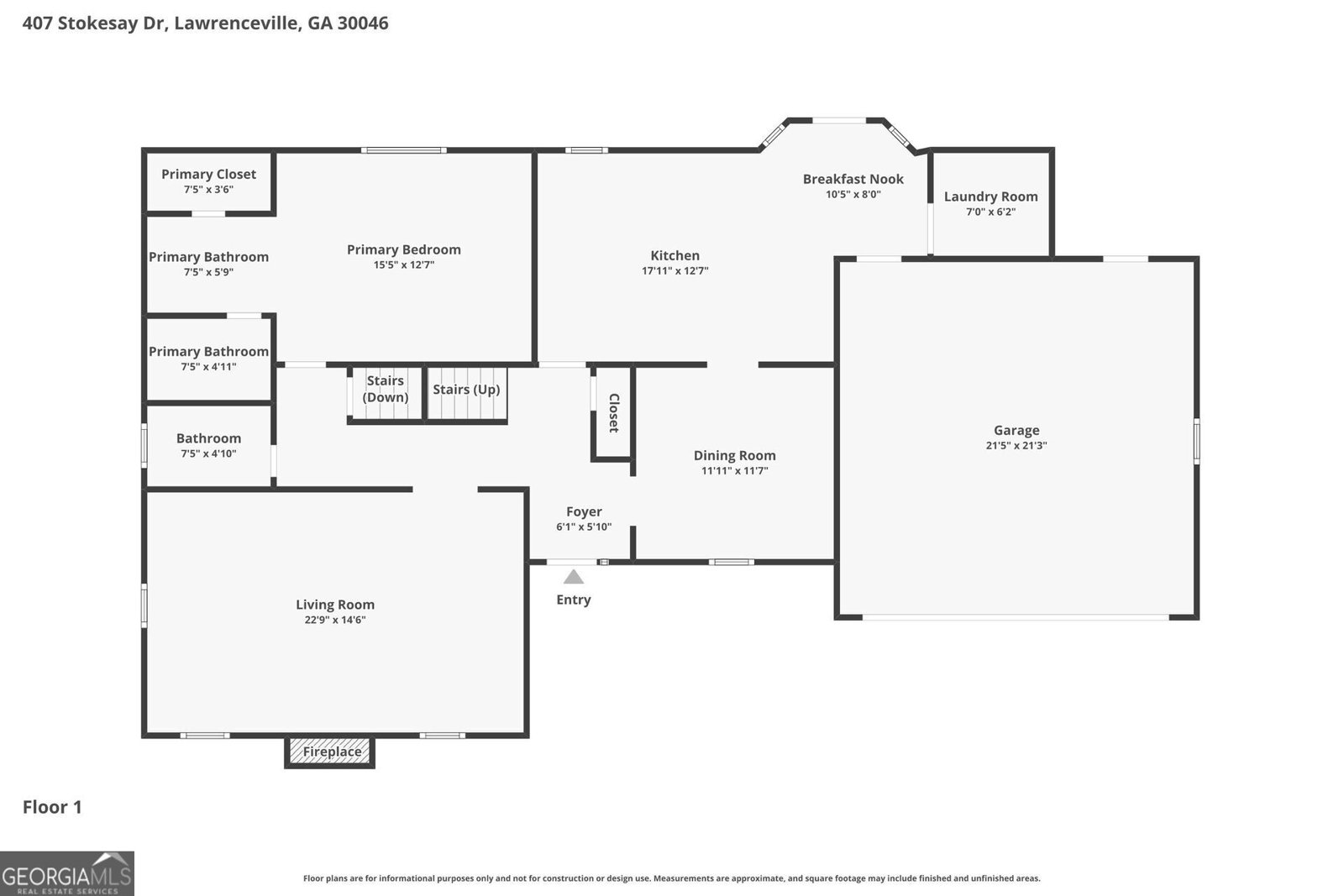 407 Stokesay Drive Lawrenceville - Photo 21