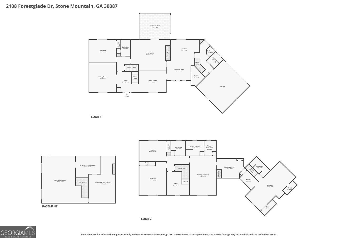 2108 Forestglade Drive Stone Mountain - Photo 34