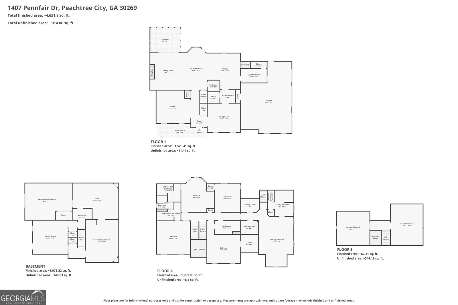 1407 Pennfair Drive Peachtree City - Photo 66