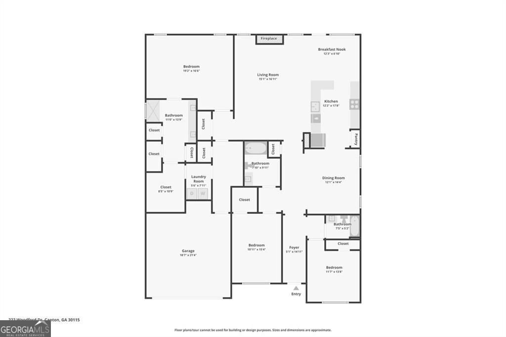 222 Woodford Drive Canton - Photo 46
