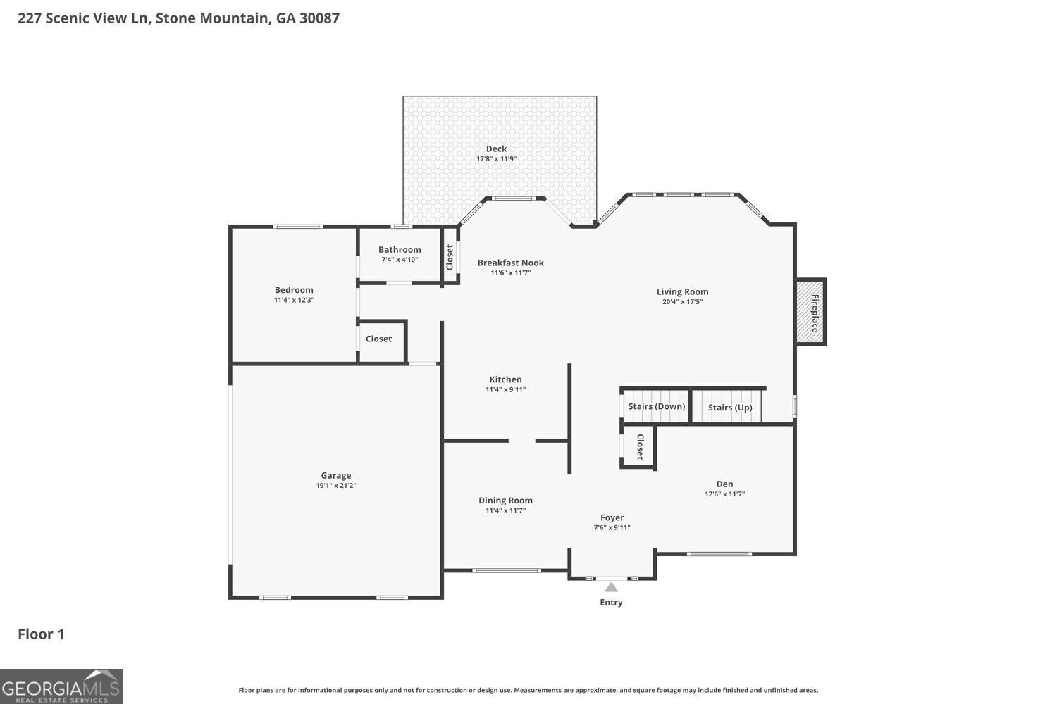 227 Scenic View Lane Stone Mountain - Photo 66
