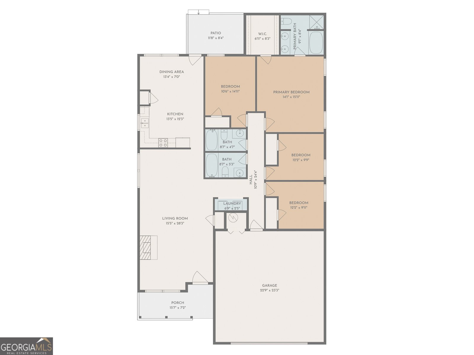 140 Astilbe Meadow Drive Locust Grove - Photo 35