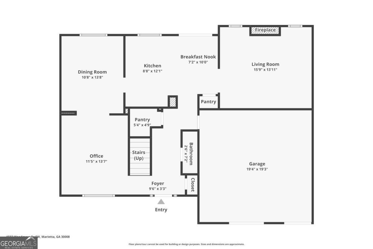 1593 Woodmore Drive Marietta - Photo 44