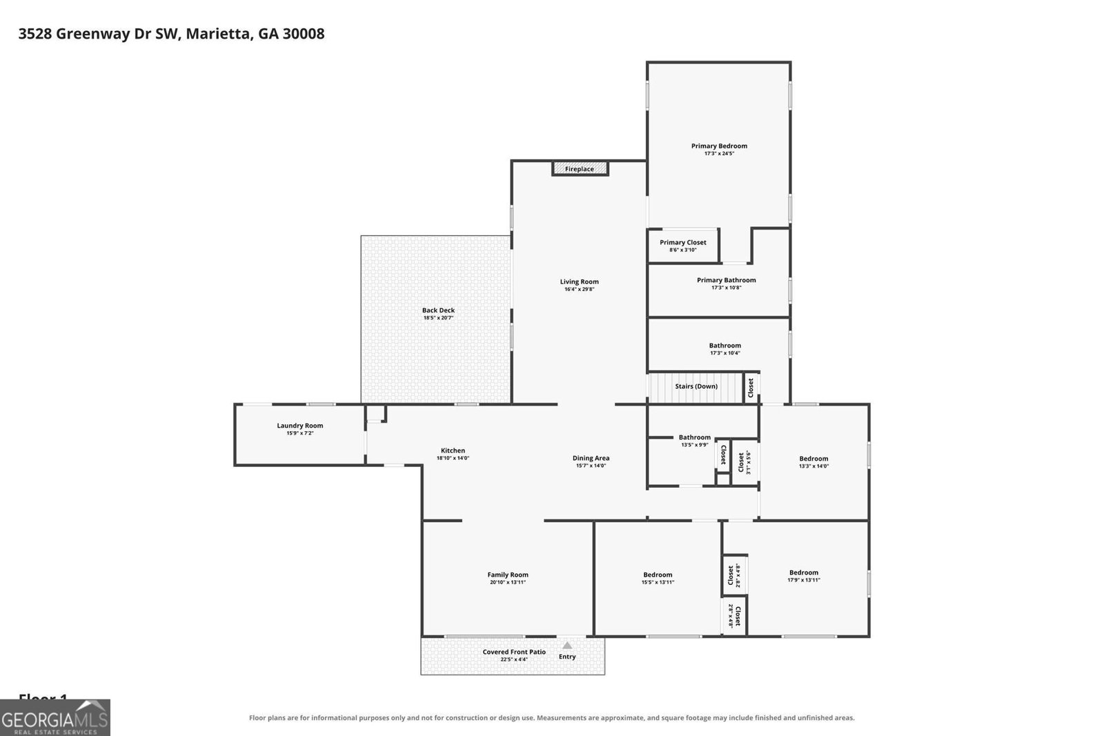3528 Greenway Drive Marietta - Photo 21