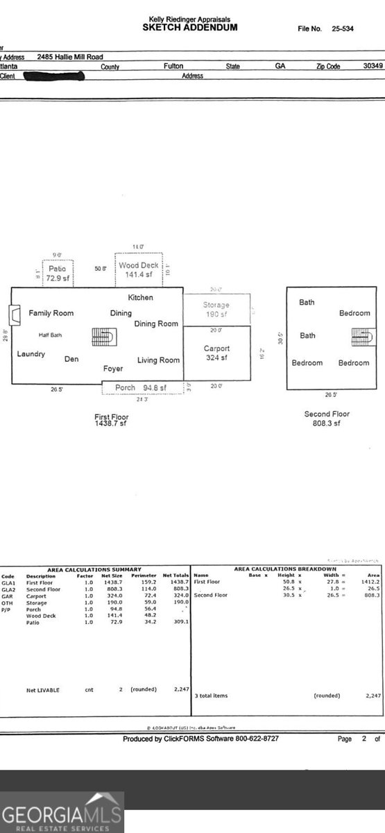 2485 HALLIE MILL Road Atlanta - Photo 27
