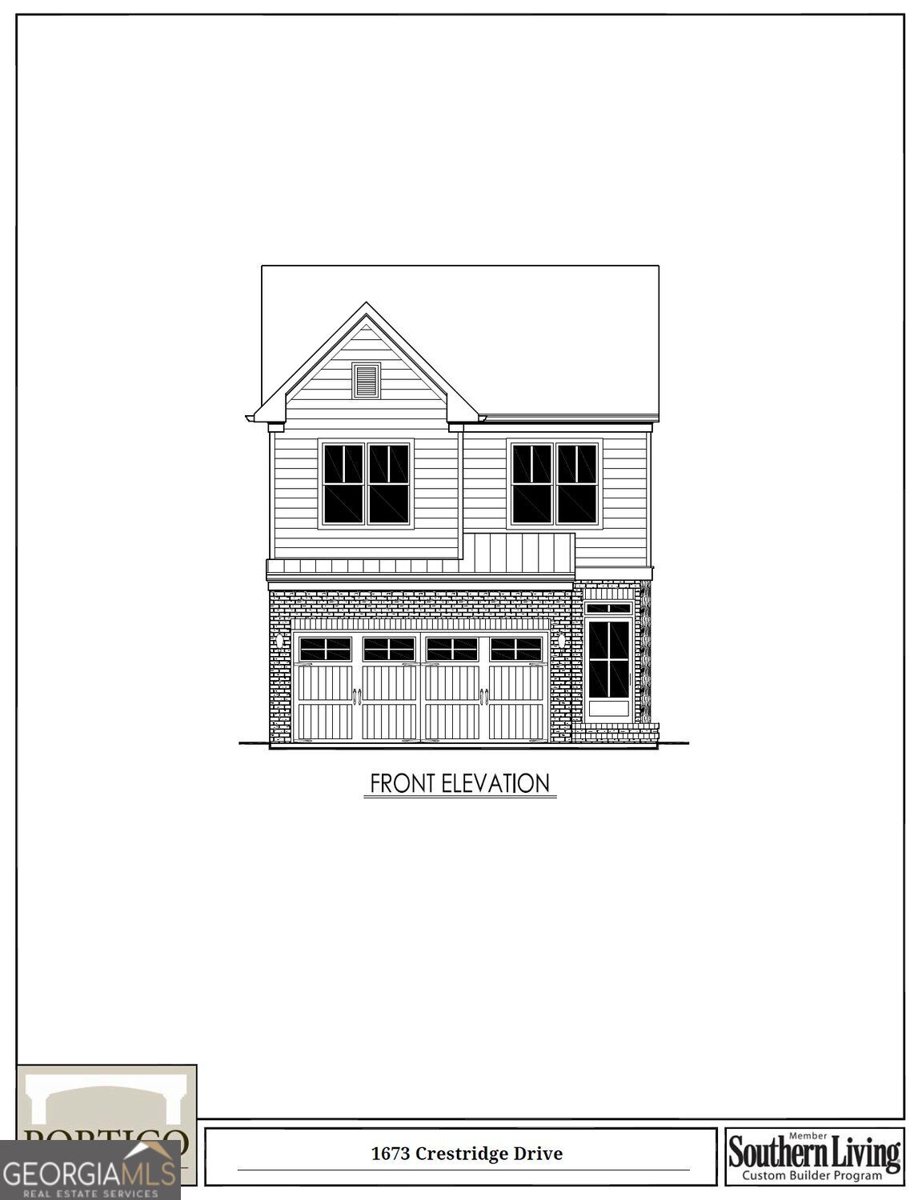 1673 Crestridge Drive Marietta - main photo