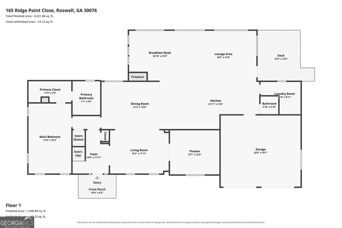 165 Ridge Point Close Roswell - Photo 69