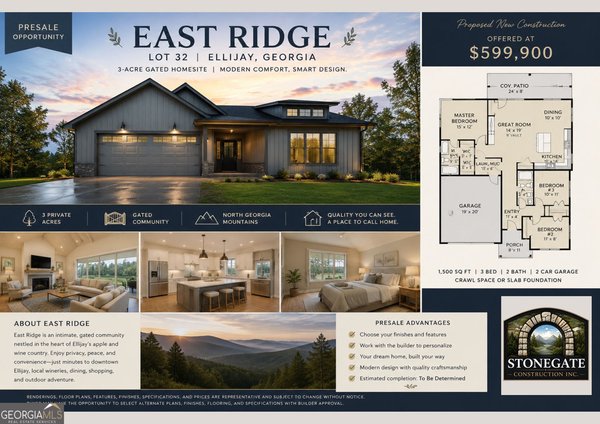 LOT 32 East Ridge Ln, Ellijay