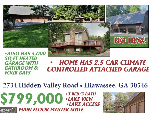 2734 Hidden Valley Road Hiawassee
